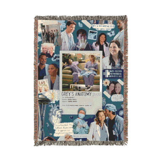 Greys Anatomy Blanket